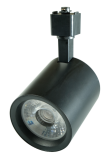 JAZZWAY Светильник светодиодный трековый на шинопровод ДПО- 25w 4000K 24° BL  (чёрный) IP40  (5010659)