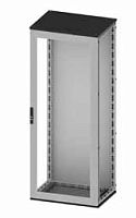 DKC CQE Шкаф сборный застекленная дверь и задняя панель 2200x1000x500мм (R5CQE22105X)