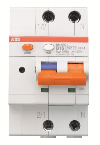 ABB Выключатель автоматический дифференциального тока, с защитой от дуги DS-ARC1 B6 A30 (2CSA255103R1065) фото 2