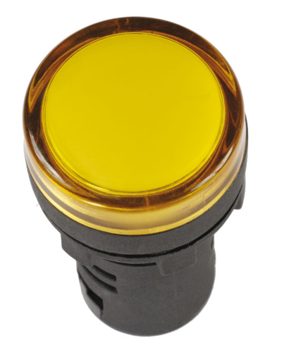 IEK Лампа AD16DS LED матрица d16мм желтый 24В AC/DC (BLS10-ADDS-024-K05-16)