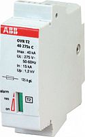 ABB Ограничитель перенапряжения OVR T2 70 275s C  (OVR T2 70 275s C)  (2CTB803854R0700)