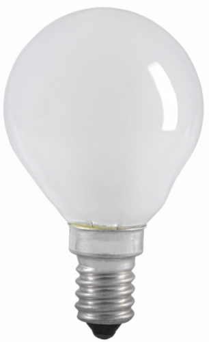 IEK Лампа накаливания декоративная ДШ 40вт Р45 230в Е14 матовый шар (LN-G45-40-E14-FR)