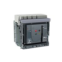 SCHNEIDER ELECTRIC Выключатель автоматический трехполюсный EasyPact MVS 1250A 50кА эл. расцепитель ET6G выдвижной с эл.приводом (MVS12N3NW6L)