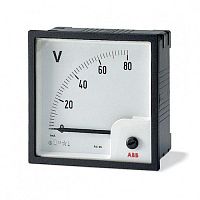 ABB Вольтметр переменного тока прямого включения VLM-1-60/72  (VLM-1-60/72)  (2CSG112110R4001)