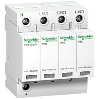 SCHNEIDER ELECTRIC Ограничитель перенапряжений импульсный Т2 iPRD 20 20кА 350В 3П+N (A9L20600)