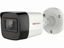 Hi-Watch Видеокамера HD-TVI 2Мп уличная цилиндрическая с EXIR-подсветкой до 40м (DS-T520 (С) (6 mm))