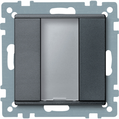 SCHNEIDER ELECTRIC SM Выключатель однокнопочный PLUS антрацит (MTN627514) SCHNEIDER ELECTRIC SM Выключатель однокнопочный PLUS антрацит (MTN627514)