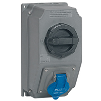 LEGRAND Розетка переносная IP44 2К+З 230v 32А Hypra (059243 )