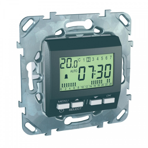 SCHNEIDER ELECTRIC UNICAtop Будильник программируемый на неделю в рамку (MGU5.545.12ZD) SCHNEIDER ELECTRIC UNICAtop Будильник программируемый на неделю в рамку (MGU5.545.12ZD)