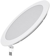 GAUSS Светильник светодиодный ДВО-18вт 2700К,1200Лм,IP20,круг slim белый  (939111118)