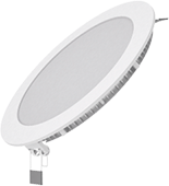 GAUSS Светильник светодиодный ДВО-12вт 2700К,800Лм,IP20,круг slim белый  (939111112)