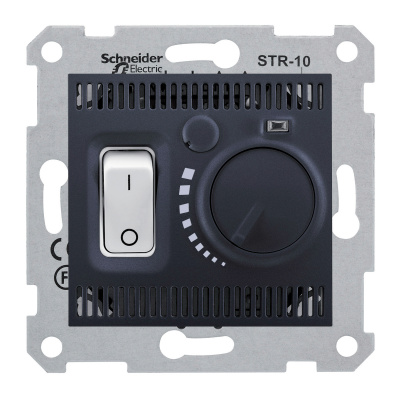 SCHNEIDER ELECTRIC Sedna Термостат для теплого пола графит (SDN6000370) SCHNEIDER ELECTRIC Sedna Термостат для теплого пола графит (SDN6000370)
