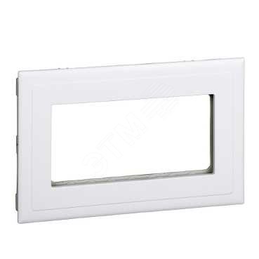 SCHNEIDER ELECTRIC UNICA Рамка-адаптор двойная под модули 45х45 (U47.104.18PTH) SCHNEIDER ELECTRIC UNICA Рамка-адаптор двойная под модули 45х45 (U47.104.18PTH)