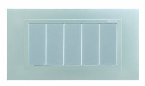 SIMON Рамка с суппортом на 8 узких модулей, S82C, алюминий - алюминий (металл.им) (82987-33) SIMON Рамка с суппортом на 8 узких модулей, S82C, алюминий - алюминий (металл.им) (82987-33)