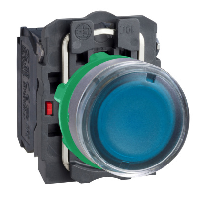 SCHNEIDER ELECTRIC Кнопка 22мм, 230-240В, синяя с подсветкой, заподлицо, пластик C0 (XB5AW36M5C0) SCHNEIDER ELECTRIC Кнопка 22мм, 230-240В, синяя с подсветкой, заподлицо, пластик C0 (XB5AW36M5C0)