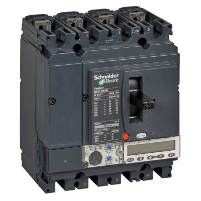 SCHNEIDER ELECTRIC Выключатель автоматический 4П4Т MIC. 5.2A 100A NSX100N (LV429895) SCHNEIDER ELECTRIC Выключатель автоматический 4П4Т MIC. 5.2A 100A NSX100N (LV429895)
