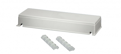 HENSEL FP FG 300 - Фланец-заглушка с крепежными клиньями и уплотнителем, без опрессовки стенка корпуса 270 мм, материал поликарбонат, цвет серый, IP 66. (68000105) HENSEL FP FG 300 - Фланец-заглушка с крепежными клиньями и уплотнителем, без опрессовки стенка корпуса 270 мм, материал поликарбонат, цвет серый, IP 66. (68000105)