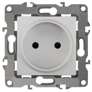 ЭРА Розетка 2P, 16A-250В, б.л., , белый, 12-2005-01 (Б0018981) ЭРА Розетка 2P, 16A-250В, б.л., , белый, 12-2005-01 (Б0018981)