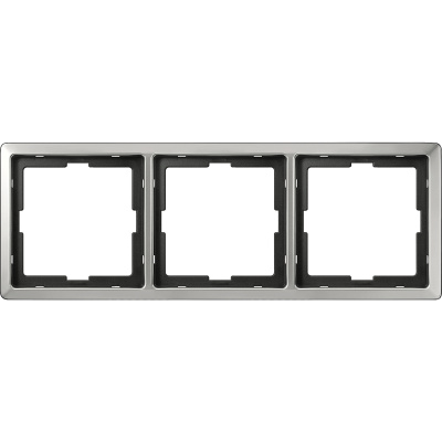 SCHNEIDER ELECTRIC Artec Рамка 3 поста сталь (MTN481346) SCHNEIDER ELECTRIC Artec Рамка 3 поста сталь (MTN481346)
