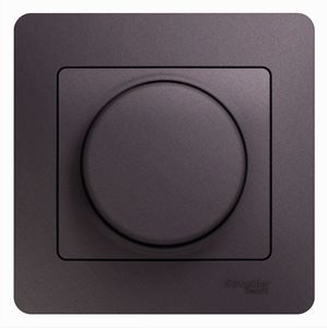 SCHNEIDER ELECTRIC GLOSSA Светорегулятор (диммер) универсальный 600Вт/ВА в сборе сиреневый туман (GSL001436) SCHNEIDER ELECTRIC GLOSSA Светорегулятор (диммер) универсальный 600Вт/ВА в сборе сиреневый туман (GSL001436)