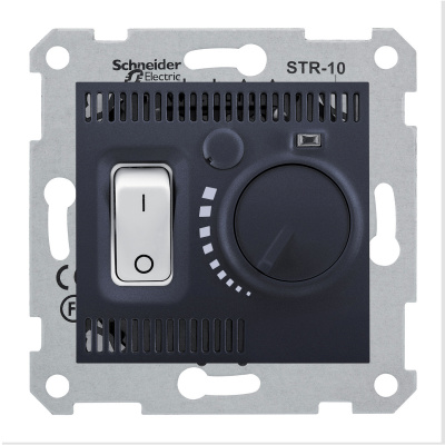 SCHNEIDER ELECTRIC Sedna Термостат комнатнай графит (SDN6000170) SCHNEIDER ELECTRIC Sedna Термостат комнатнай графит (SDN6000170)