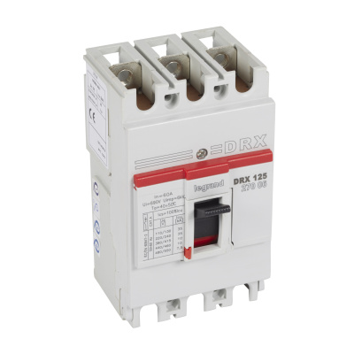 LEGRAND Выключатель автоматический Drx125 фиксированный 60a 3п 10кА (027006 ) LEGRAND Выключатель автоматический Drx125 фиксированный 60a 3п 10кА (027006 )