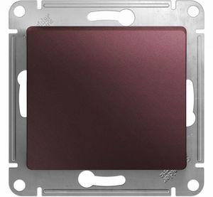 SCHNEIDER ELECTRIC GLOSSA Переключатель одноклавишный схема 6 баклажановый (GSL001161) SCHNEIDER ELECTRIC GLOSSA Переключатель одноклавишный схема 6 баклажановый (GSL001161)
