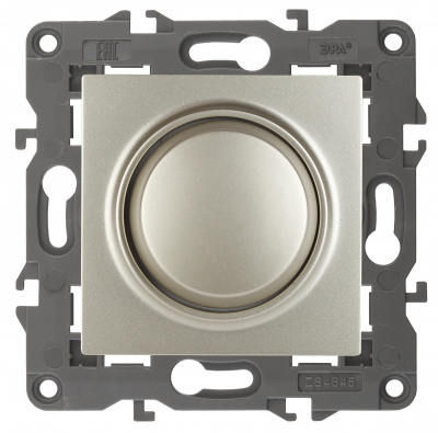 ЭРА Светорегулятор поворотно-нажимной, 400ВА 230В, Elegance, шампань,14-4101-04 (Б0034342) ЭРА Светорегулятор поворотно-нажимной, 400ВА 230В, Elegance, шампань,14-4101-04 (Б0034342)