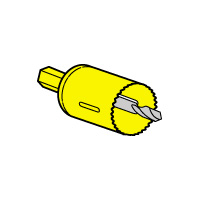 LEGRAND Batik Пила круговая для перегородок из сухой штукатурки (089349 )