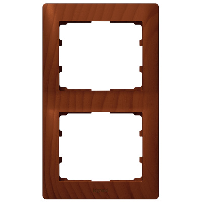 LEGRAND Galea Life Рамка 2 поста вертикальная Cherry (771976 ) LEGRAND Galea Life Рамка 2 поста вертикальная Cherry (771976 )