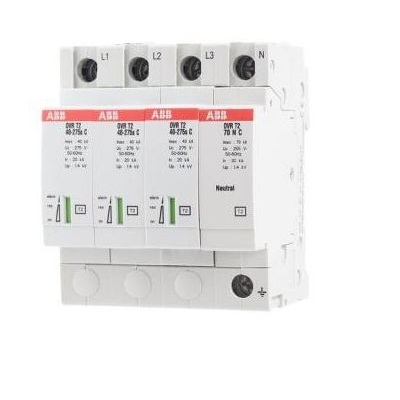 ABB Ограничитель перенапряжения OVR T2 3N 70 440 S P (OVR T2 3N 70 440 S) (2CTB803953R1700) ABB Ограничитель перенапряжения OVR T2 3N 70 440 S P (OVR T2 3N 70 440 S) (2CTB803953R1700)