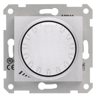 SCHNEIDER ELECTRIC Sedna Диммер поворотный 1000ВА индуктивный в рамку алюминий (SDN2200960) SCHNEIDER ELECTRIC Sedna Диммер поворотный 1000ВА индуктивный в рамку алюминий (SDN2200960)