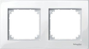 SCHNEIDER ELECTRIC M-Plan Рамка 2 поста белая (MTN515219 ) SCHNEIDER ELECTRIC M-Plan Рамка 2 поста белая (MTN515219 )