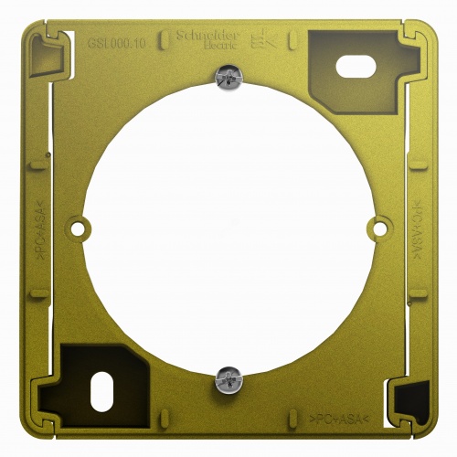 SCHNEIDER ELECTRIC GLOSSA коробка для наружного монтажа фисташковый (GSL001000) SCHNEIDER ELECTRIC GLOSSA коробка для наружного монтажа фисташковый (GSL001000)