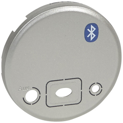 LEGRAND Celiane Лицевая панель модуля Bluetooth 067308 титан (068518 ) LEGRAND Celiane Лицевая панель модуля Bluetooth 067308 титан (068518 )