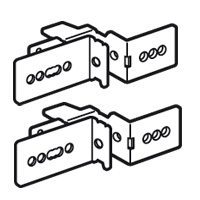 LEGRAND Комплект из 2 суппортов для монтажа лотка Lina 25 XL3 800/XL3 4000 24 модуля (20570 )