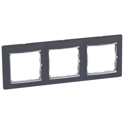 LEGRAND VALENA Рамка 3 поста горизонтальный монтаж ноктюрн/серебро (770393 ) LEGRAND VALENA Рамка 3 поста горизонтальный монтаж ноктюрн/серебро (770393 )