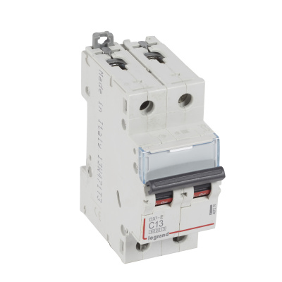 LEGRAND Выключатель автоматический двухполюсный 13А C DX3-E 6kA/6kА (407276 ) LEGRAND Выключатель автоматический двухполюсный 13А C DX3-E 6kA/6kА (407276 )