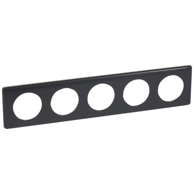 LEGRAND Рамка, пятипостовая, карбон (068980 ) LEGRAND Рамка, пятипостовая, карбон (068980 )
