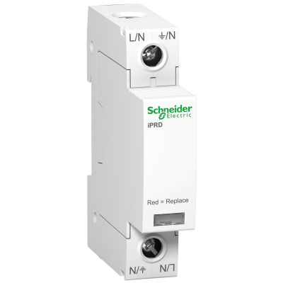 SCHNEIDER ELECTRIC Ограничитель перенапряжений импульсный Т2 iPRD 40 40кА 350В 1П (A9L40100) SCHNEIDER ELECTRIC Ограничитель перенапряжений импульсный Т2 iPRD 40 40кА 350В 1П (A9L40100)