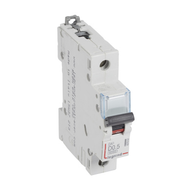 LEGRAND Выключатель автоматический однополюсный 0.5А D DX3 6kA/10kA (407962 ) LEGRAND Выключатель автоматический однополюсный 0.5А D DX3 6kA/10kA (407962 )