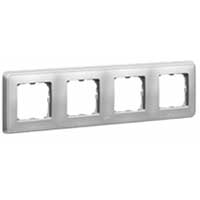LEGRAND CARIVA Рамка 5 постов алюминий (773675 )