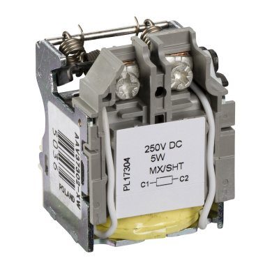 SCHNEIDER ELECTRIC Расцепитель SHT/MX 250В (NSX100/630) (LV429394) SCHNEIDER ELECTRIC Расцепитель SHT/MX 250В (NSX100/630) (LV429394)