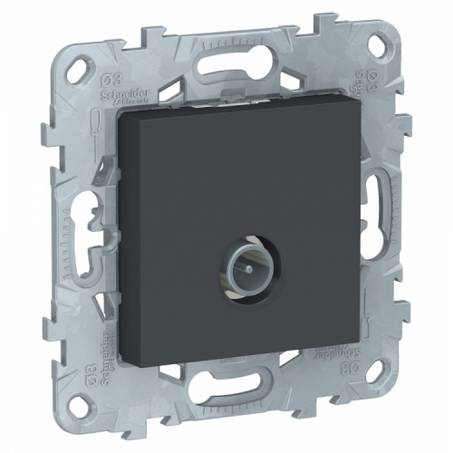 SCHNEIDER ELECTRIC Розетка UNICA NEW TV оконечная антрацит (NU546454) SCHNEIDER ELECTRIC Розетка UNICA NEW TV оконечная антрацит (NU546454)