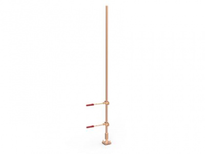DKC Молниеприемник с держателями 1500мм медь (NL7150CU) DKC Молниеприемник с держателями 1500мм медь (NL7150CU)