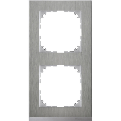 SCHNEIDER ELECTRIC M-Pure Decor Рамка 2 поста сталь/алюминий (MTN4020-3646) SCHNEIDER ELECTRIC M-Pure Decor Рамка 2 поста сталь/алюминий (MTN4020-3646)