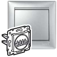 LEGRAND VALENA Розетка для динамика алюминий (770124 ) LEGRAND VALENA Розетка для динамика алюминий (770124 )