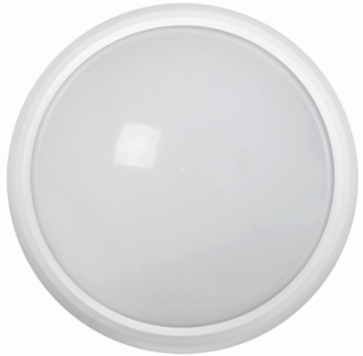 IEK Светильник светодиодный ДБП-12w 4500K 960Лм IP54 круглый пластиковый белый (LDPO0-3030-12-4500-K01)