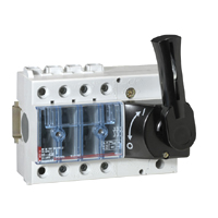 LEGRAND Выключатель-разъединитель Vistop 63А 3П рукоятка спереди черная рукоятка (22512 )