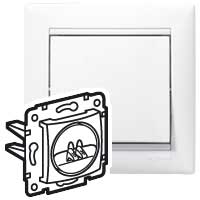 LEGRAND VALENA Розетка акустическая белая (774223 )